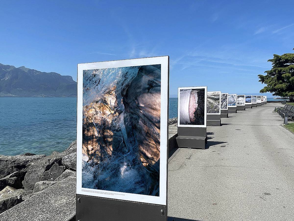 Camera Museum Vevey (Switzerland) Lake Geneva: Glaciers under Cover . 2025